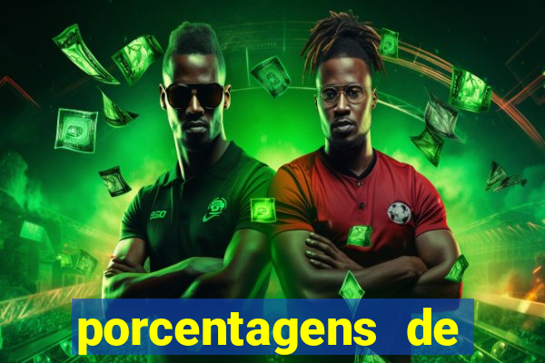 porcentagens de jogos pagantes